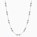 Bezel Station Necklace - LEONREN Jewelry