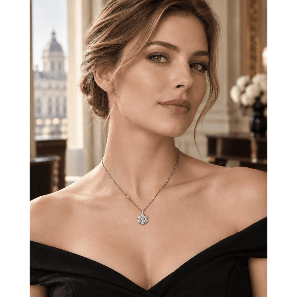 First Snow Necklace - LEONREN Jewelry