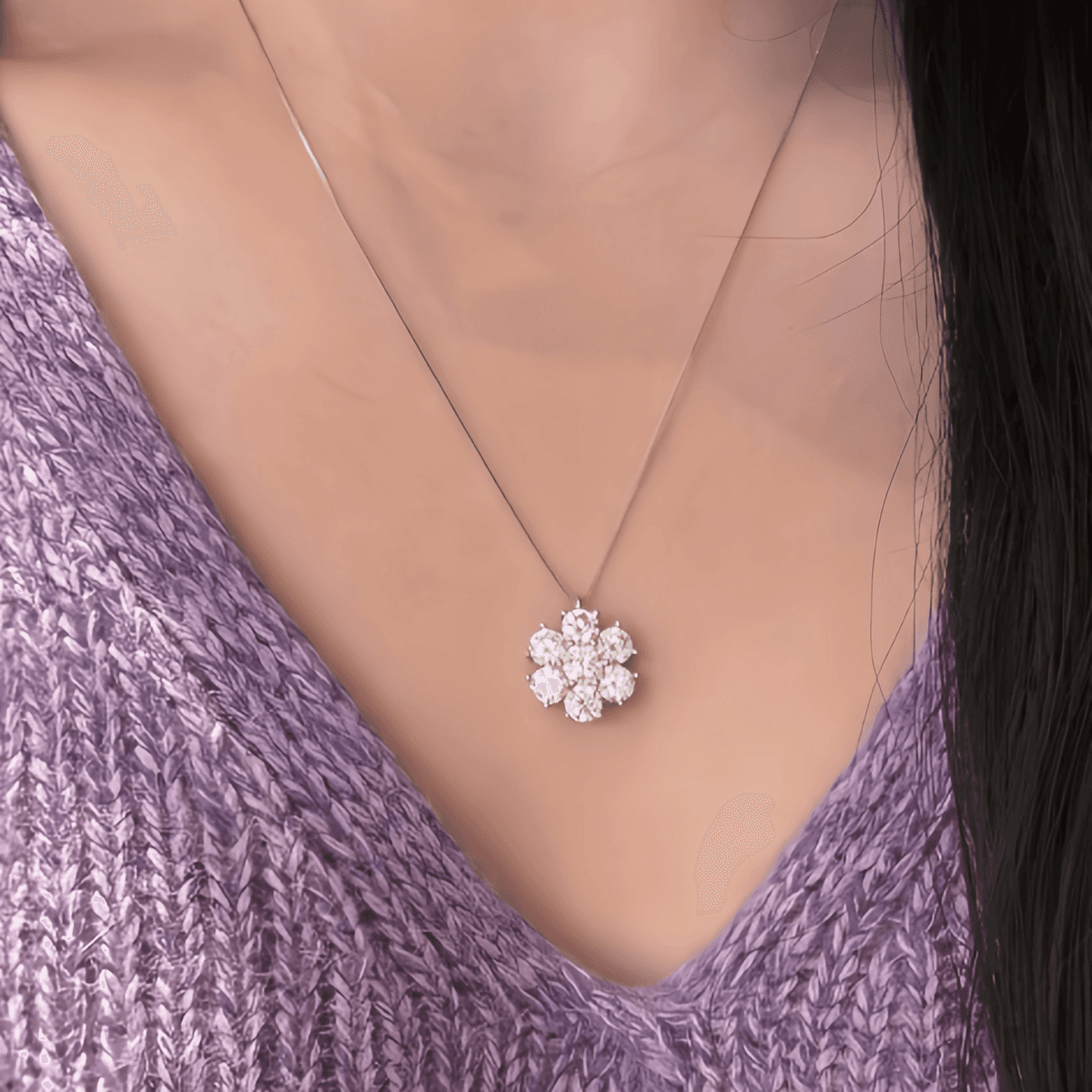 First Snow Necklace - LEONREN Jewelry