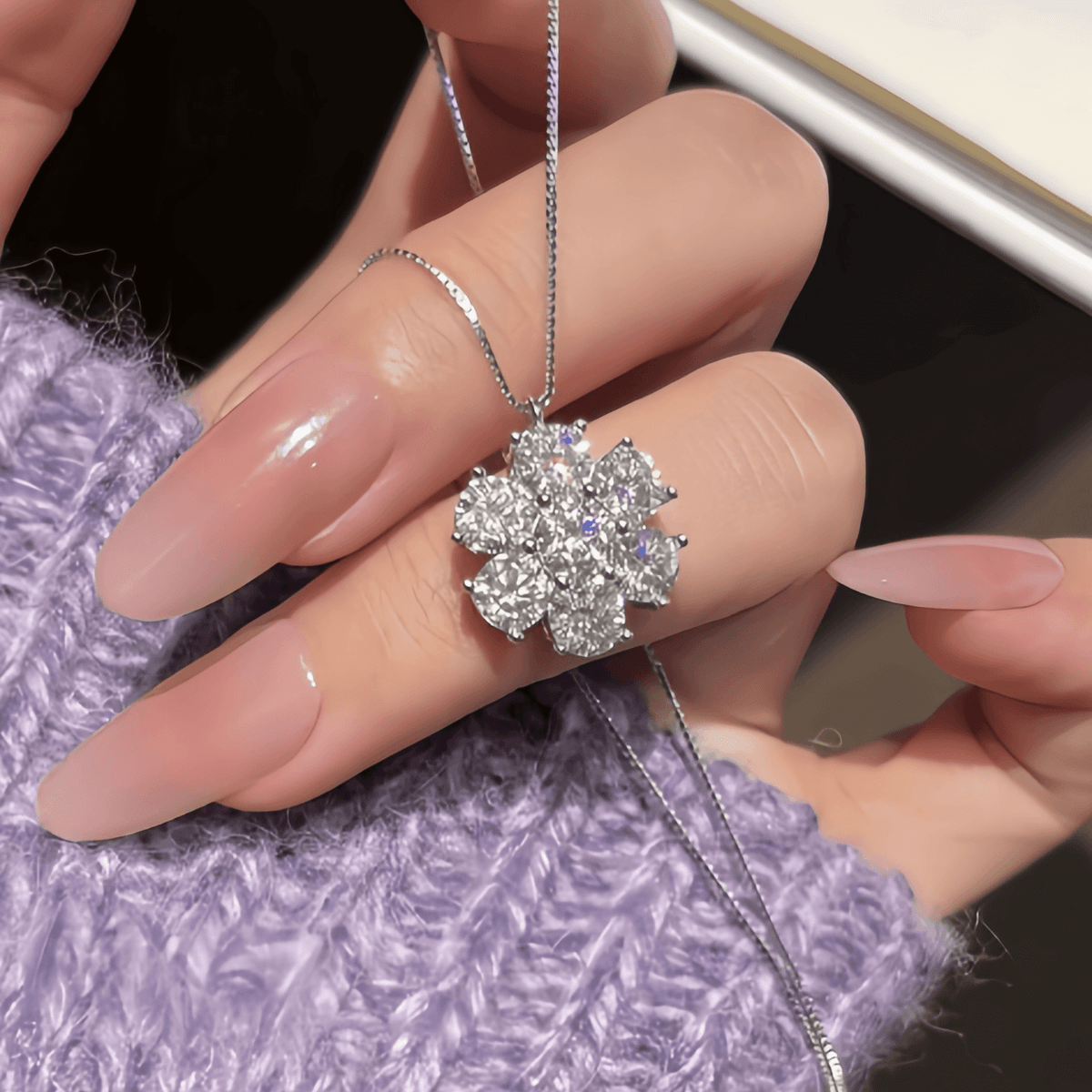 First Snow Necklace - LEONREN Jewelry