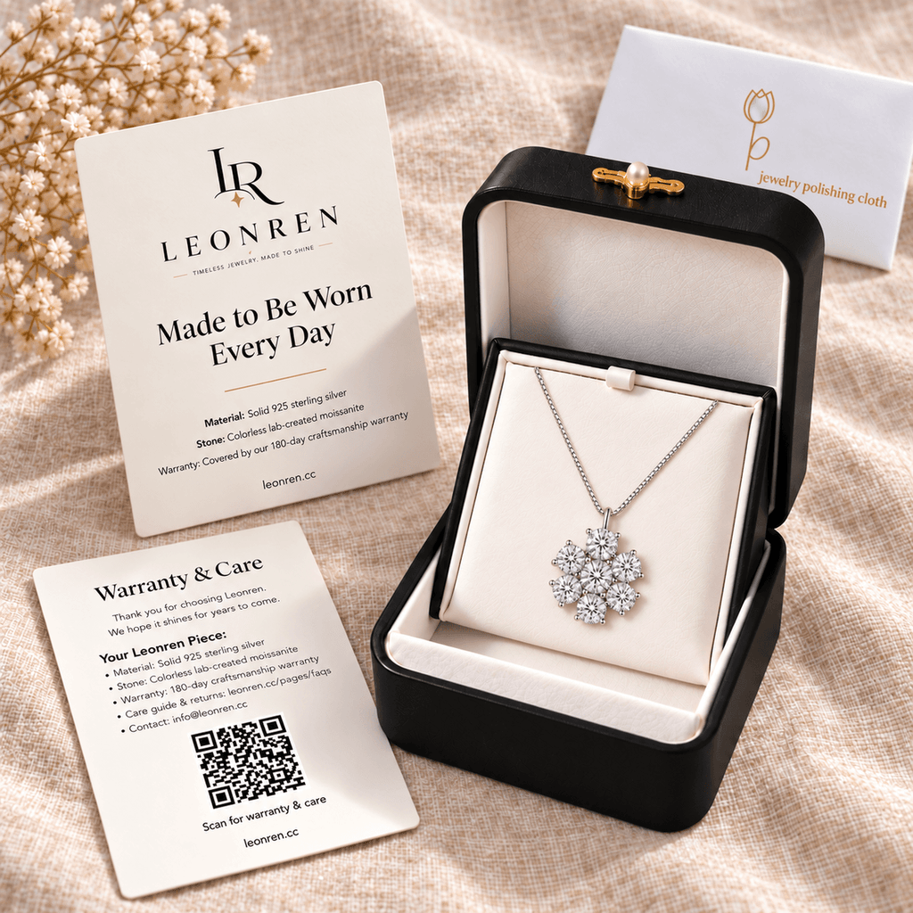 First Snow Necklace - LEONREN Jewelry