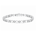 Honeycomb Tennis Bracelet - Hexagon - LEONREN Jewelry