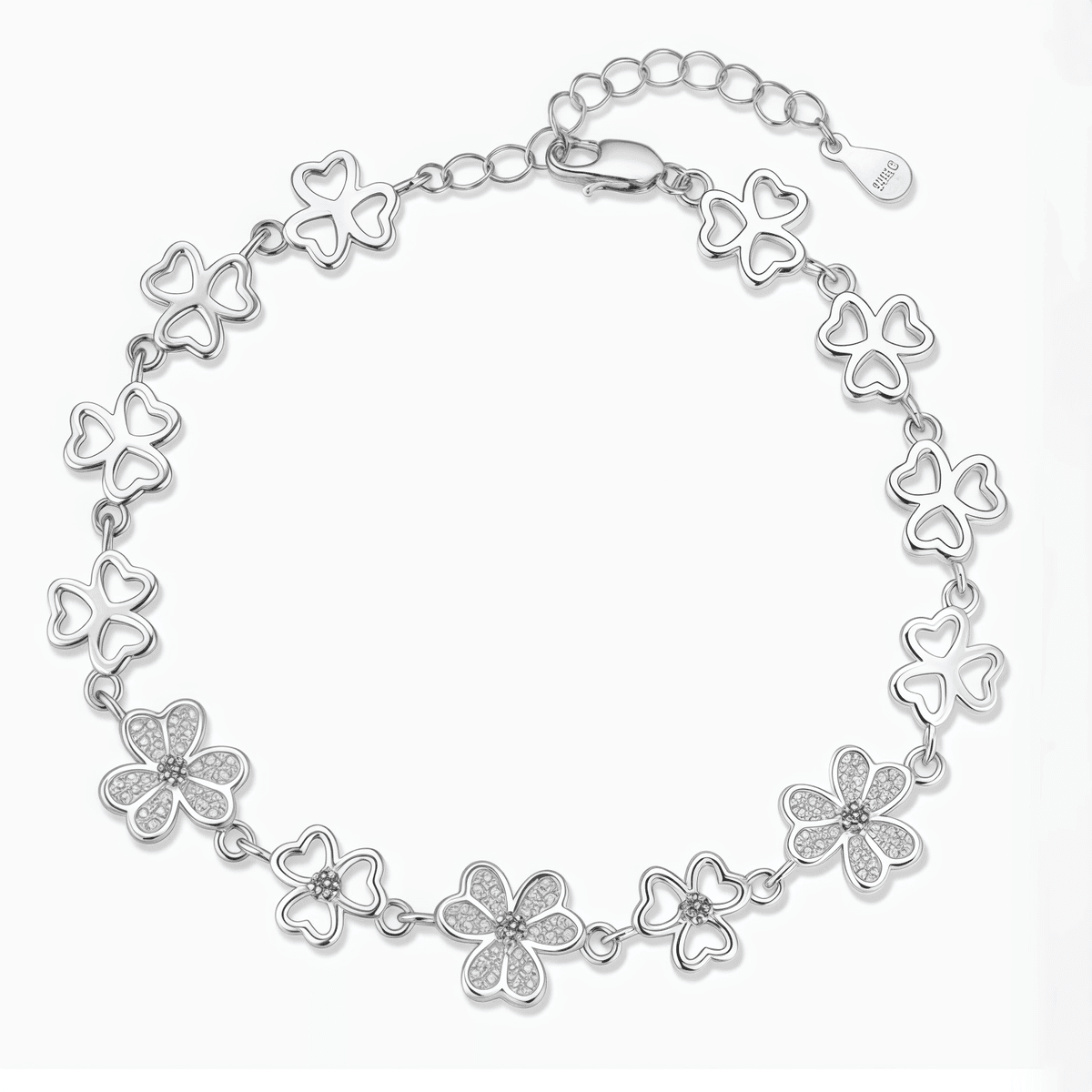 Lucky Clover Bracelet - 13 Charms - LEONREN Jewelry