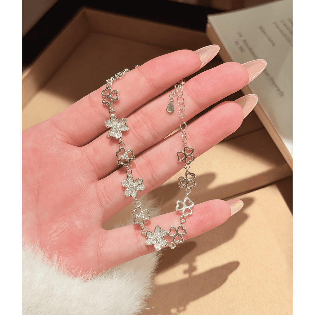 Lucky Clover Bracelet - 13 Charms - LEONREN Jewelry