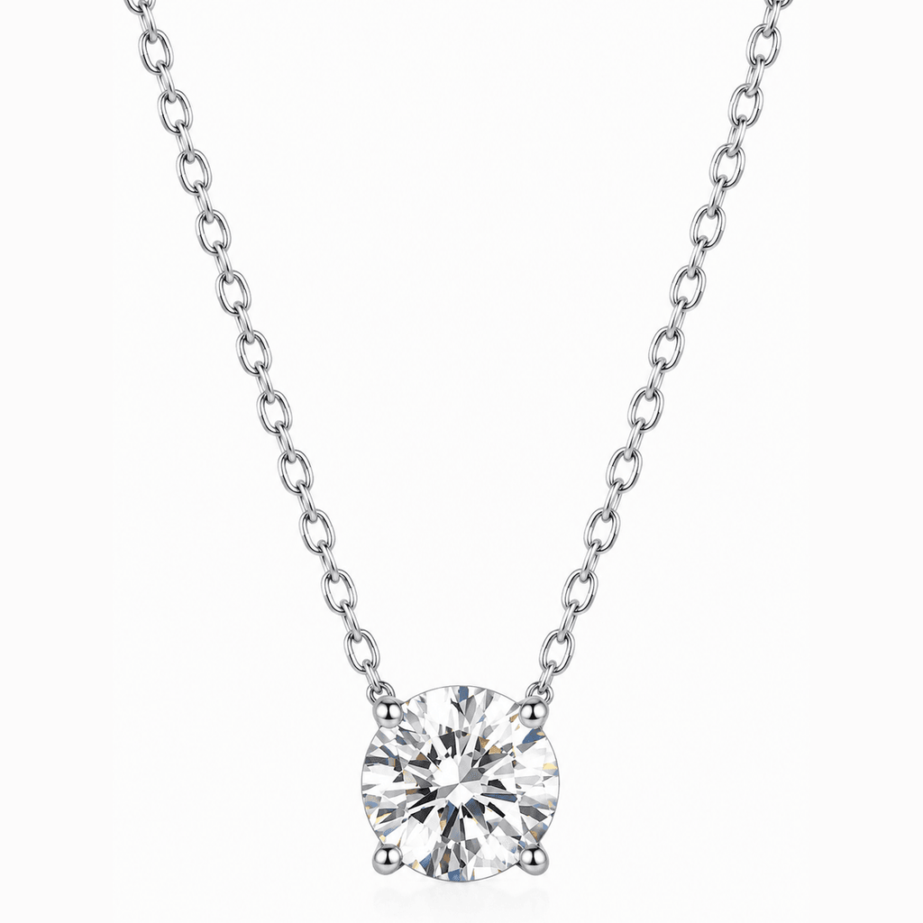 Lucky Star Moissanite Necklace - LEONREN Jewelry