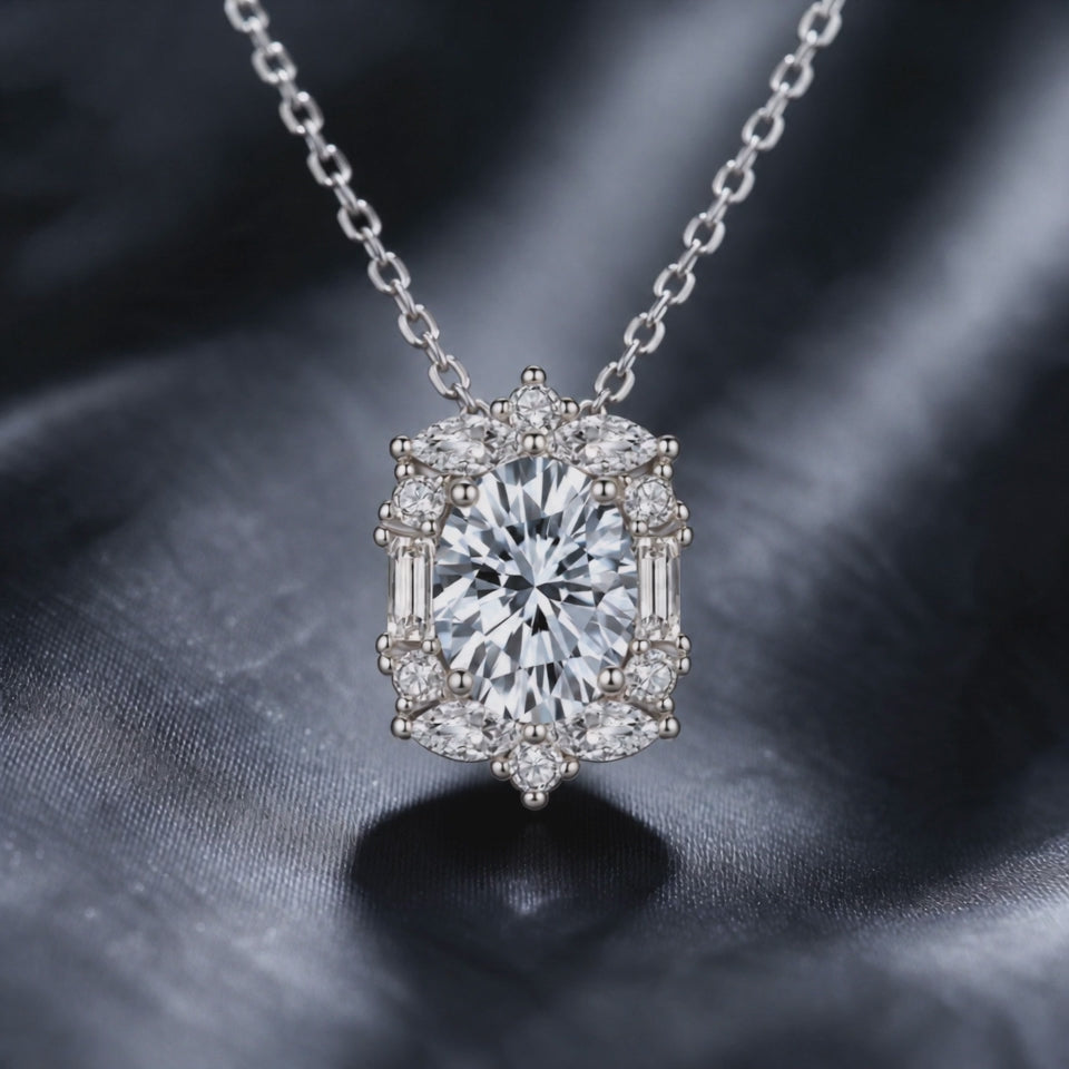 Vintage Radiant Necklace - 2ct DEW