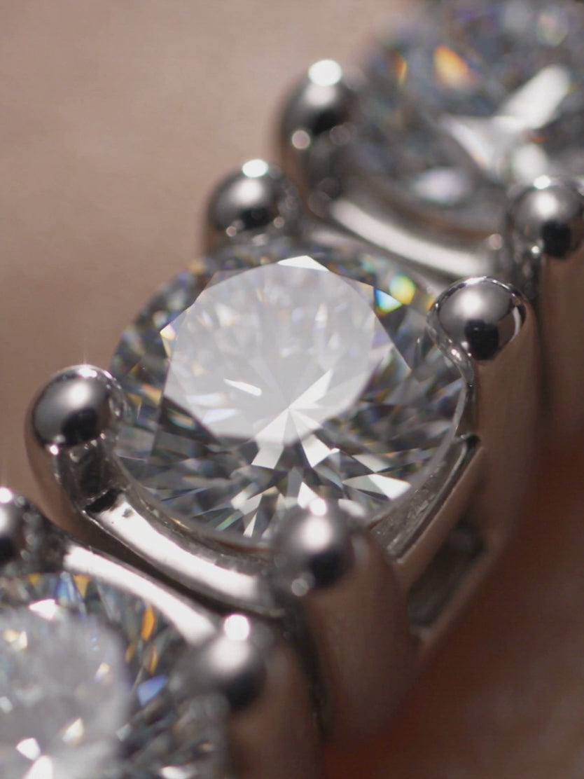 River of Light Moissanite Tennis Bracelet