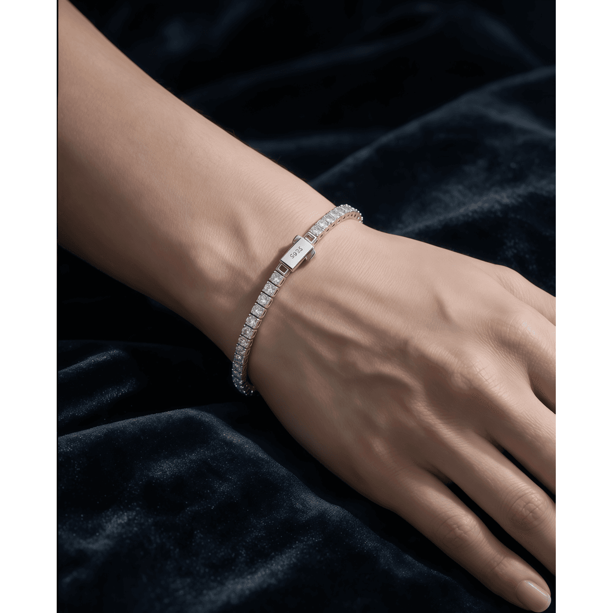River of Light Tennis Bracelet - LEONREN Jewelry