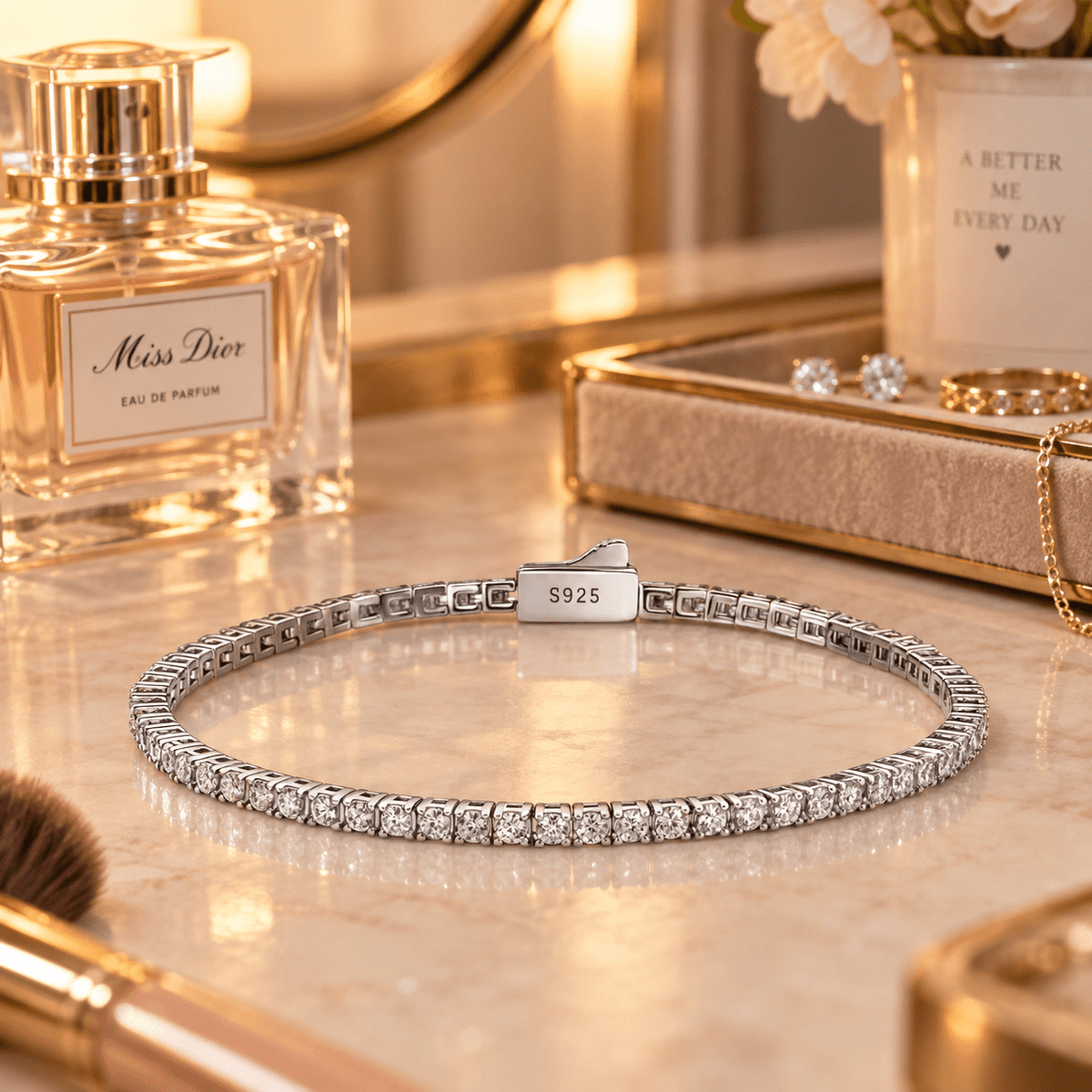 River of Light Tennis Bracelet - LEONREN Jewelry
