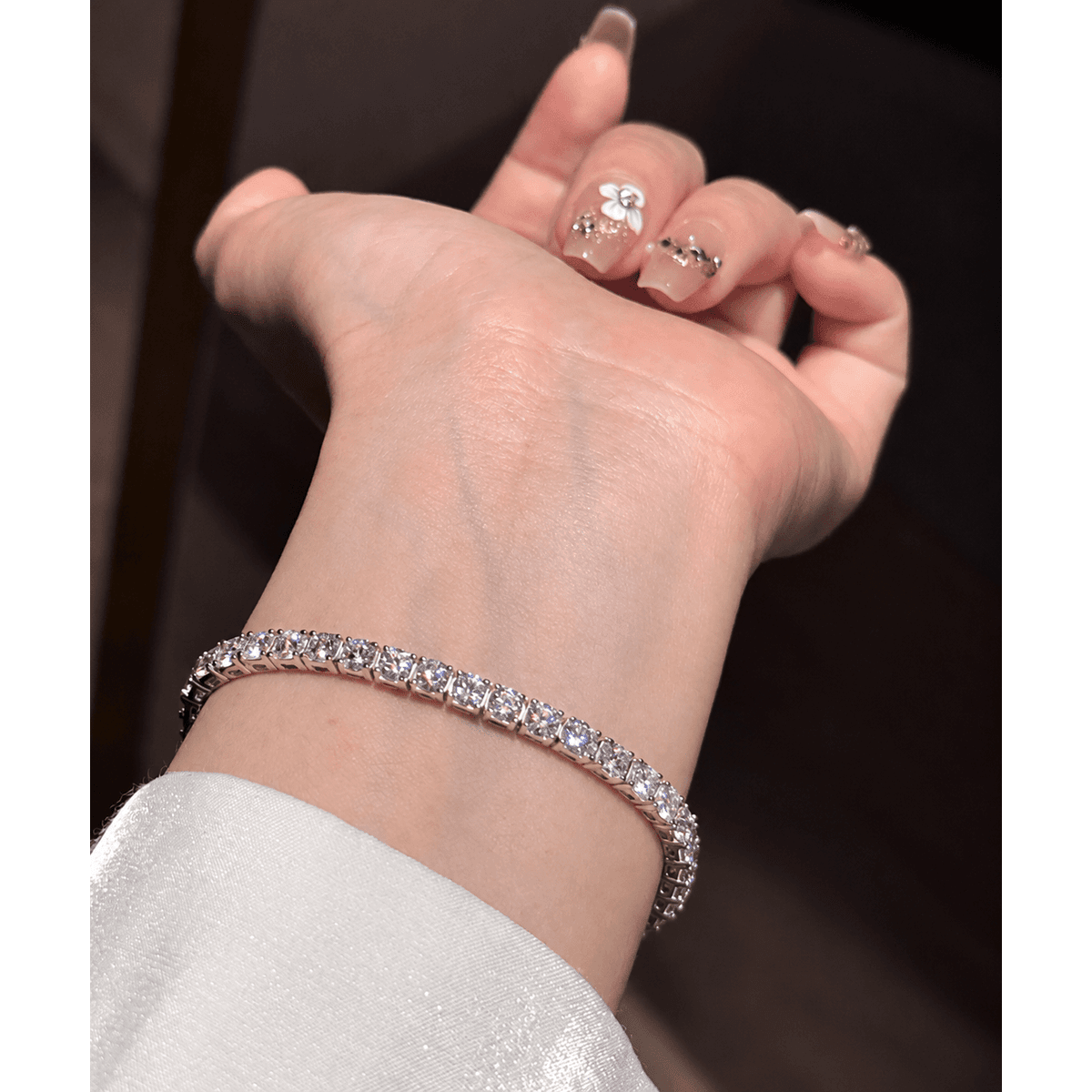 River of Light Tennis Bracelet - LEONREN Jewelry