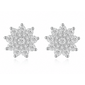 Snowflake Floral Studs - LEONREN Jewelry