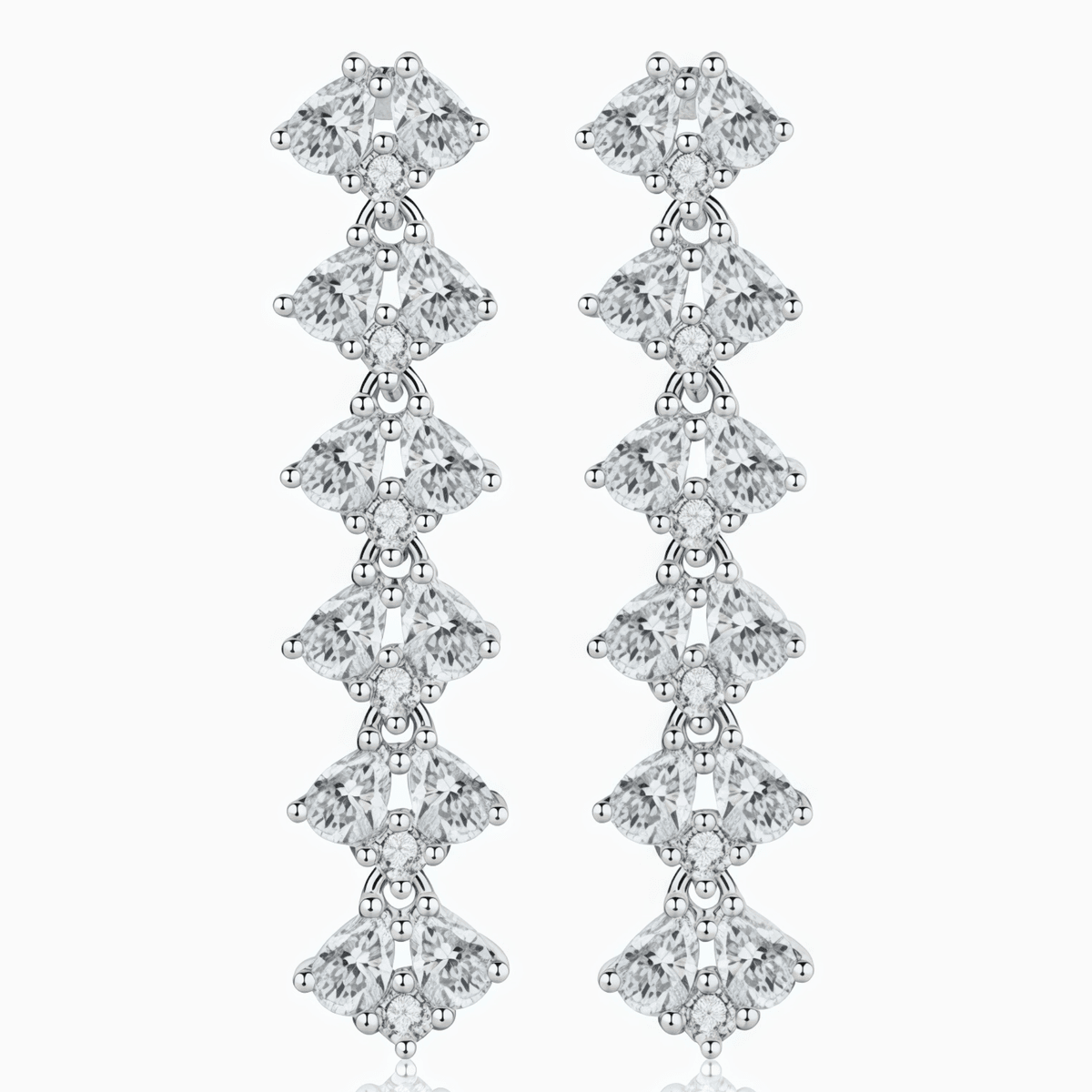 Stardust Cascade Drop Earrings - LEONREN Jewelry