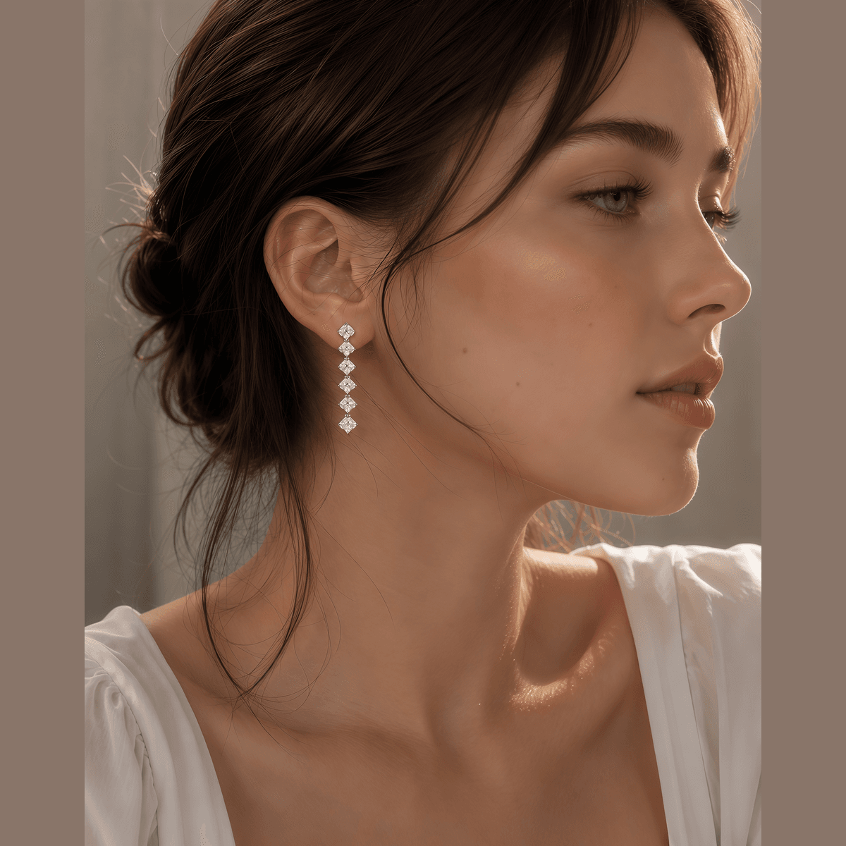 Stardust Cascade Drop Earrings - LEONREN Jewelry