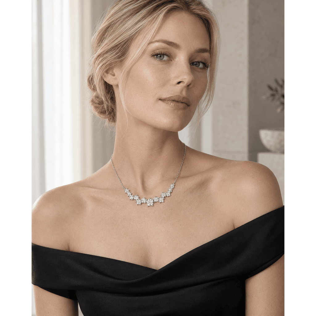 Stardust Smile Necklace - LEONREN Jewelry