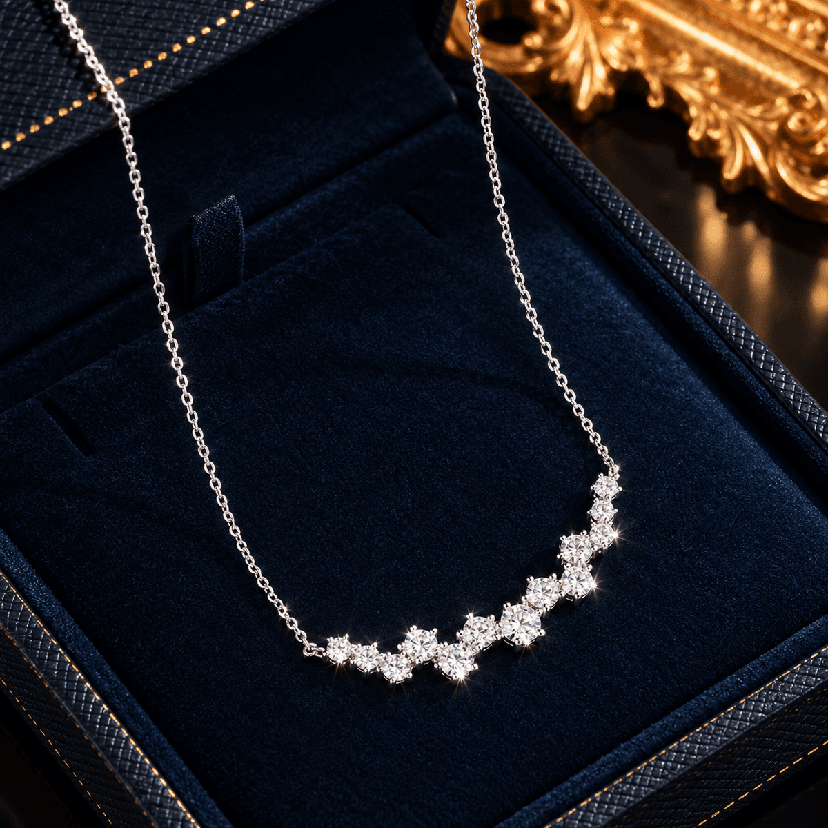 Stardust Smile Necklace - LEONREN Jewelry
