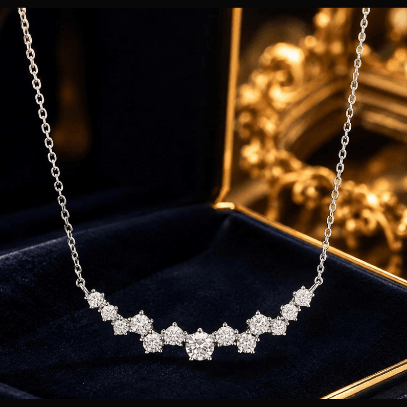 Stardust Smile Necklace - LEONREN Jewelry
