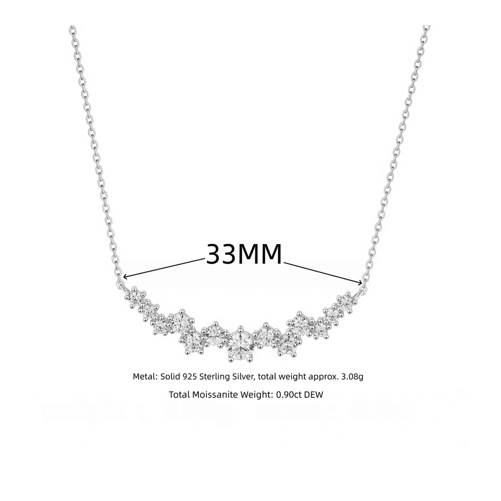 Stardust Smile Necklace - LEONREN Jewelry