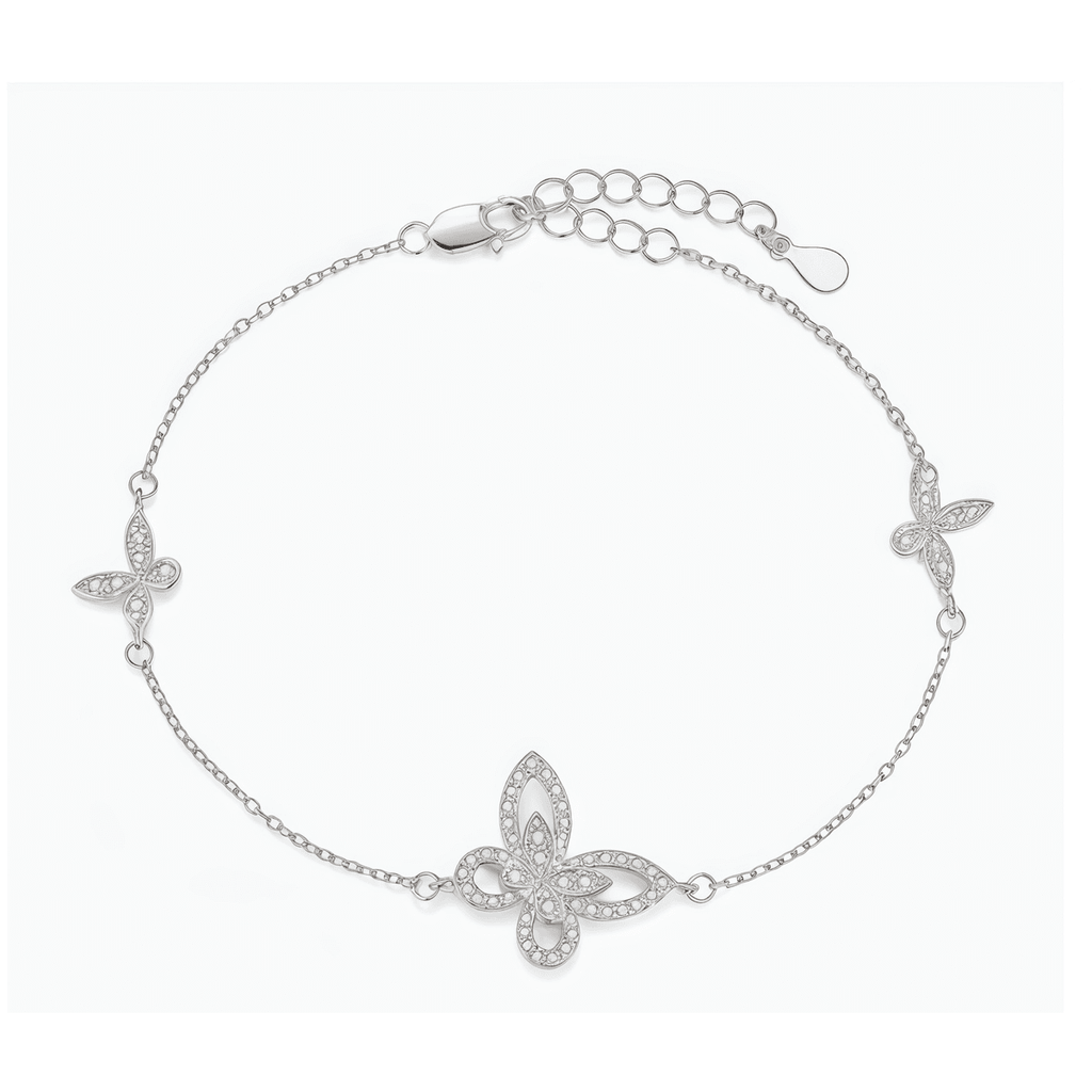 Three Butterfly Bracelet - LEONREN Jewelry