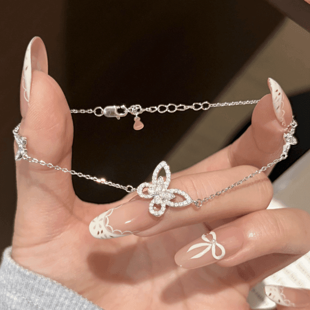 Three Butterfly Bracelet - LEONREN Jewelry