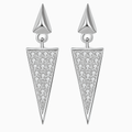 Triangle Pavé Drop Earrings - LEONREN Jewelry